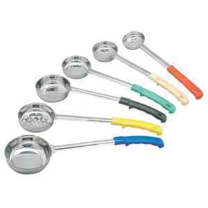 Половник 0.059л с плоским дном нерж.сталь ручка пластик красный PL Proff Cuisine 81270208