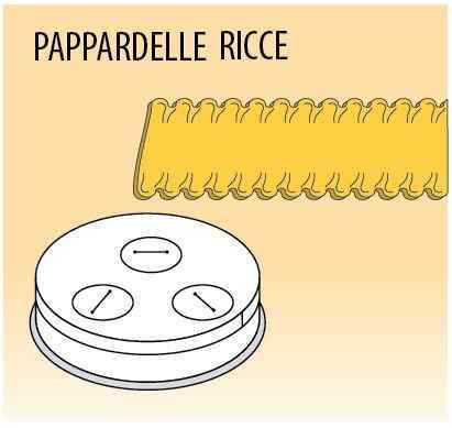 Насадка для MPF 2,5/MPF 4 PAPPARDELLE RICCE