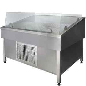 Витрина холодильная Финист VFg/1250 (1250х1000х690/930) оттайка газом