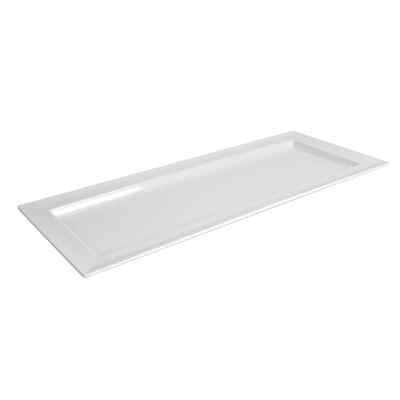 Блюдо для выкладки DOVER L 62см w 25см h 3см пластик белый DALEBROOK T1762