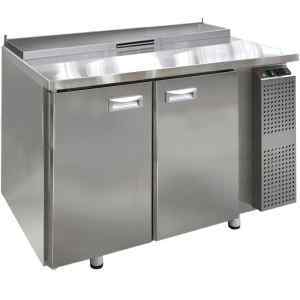 Стол для салатов Финист СХСмс-600-2 (1200х600х850) (4GN1/6 с крышкой)
