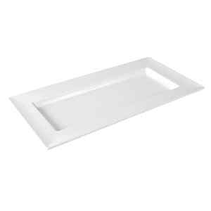 Блюдо для выкладки DOVER L 37.5см w 18.7см h 3см пластик белый DALEBROOK T1764