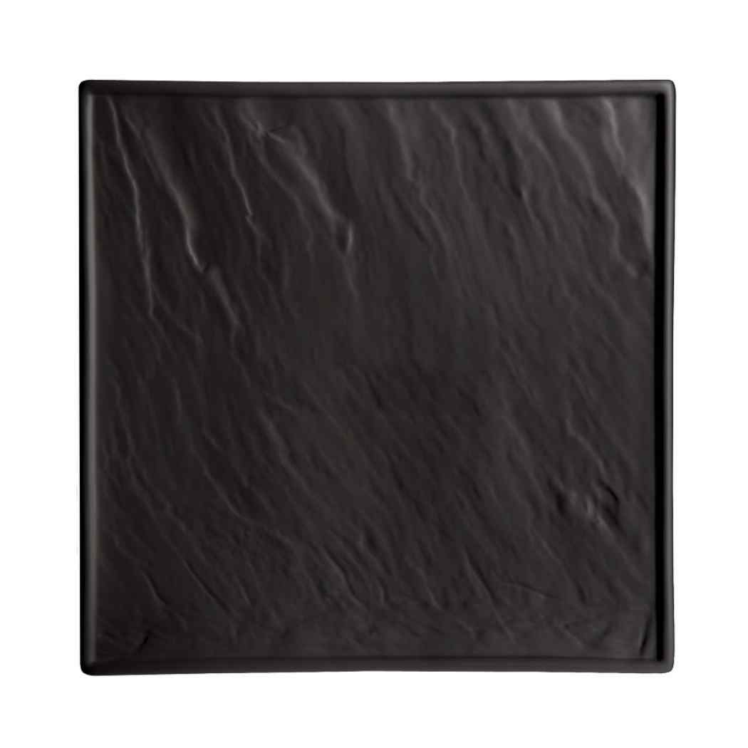 Блюдо квадратное "Organic-Black" 30*30см