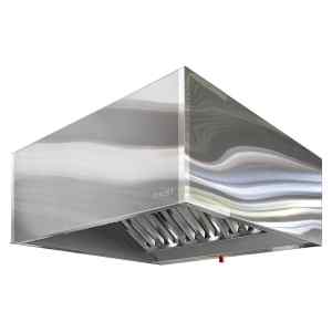 Зонт вытяжной пристенный Финист ЗВН-03(1700х1000х400) CUBE ПРЕМИУМ