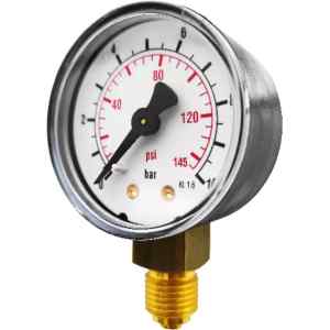 Манометр радиальный для систем ХВС BWT Manometer 1/4 0-10 bar radial