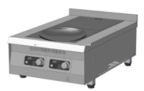 ПЛИТА 900 СЕРИИ ИНДУКЦИОННАЯ ITERMA ПКИ-2К-550/850/250 КОМБИ