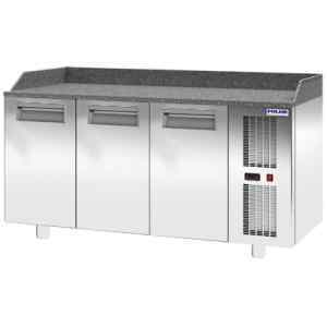 Стол для пиццы Polair TM3GNpizza-GС с бортом