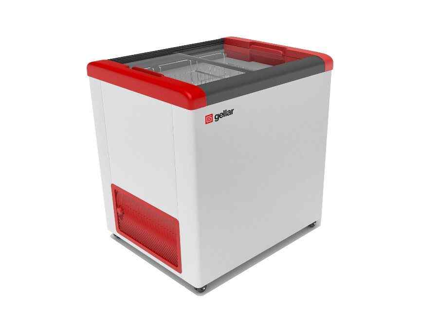 Ларь морозильный Frostor GELLAR FG 250 C пр. ст.(красный)